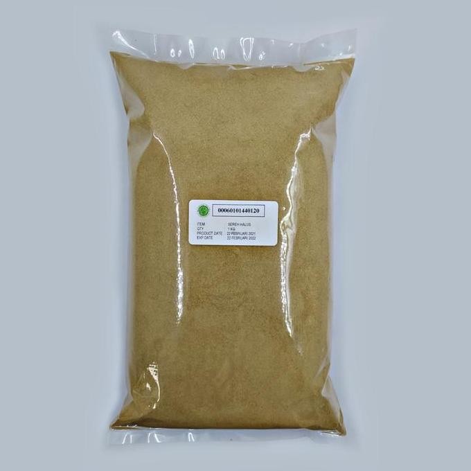 

Diskon! Bubuk Sereh Murni 1Kg - Lemon Grass Powder Tanpa Campuran