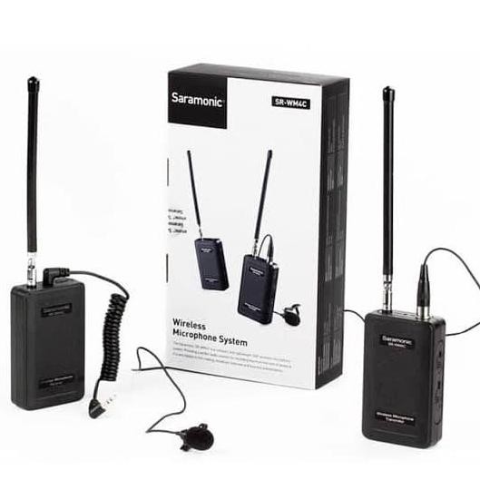 PROMO SARAMONIC SR-WM4C WIRELESS MIC SYSTEM KAMERA HP LAVALIER ORIGINAL
