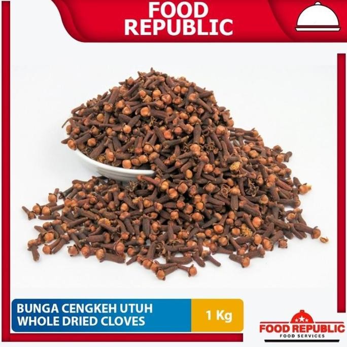 

Diskon! Bunga Cengkeh Utuh Kering Whole Dried Cloves 1Kg Premium