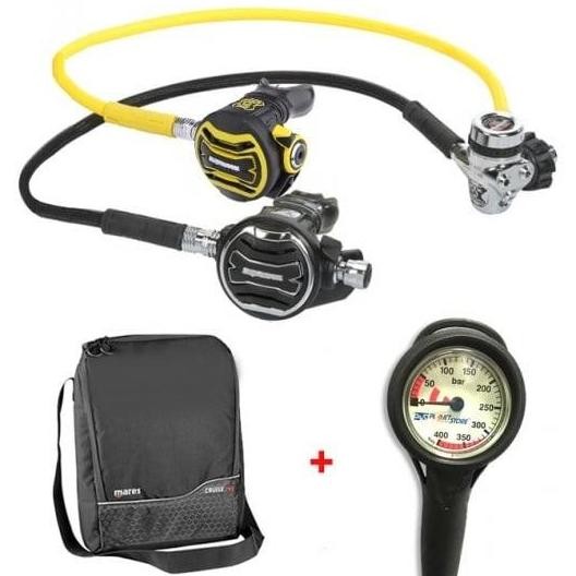 APEKS Regulator Xtx200 Din + Octopus Xtx40 + SPG + Bag