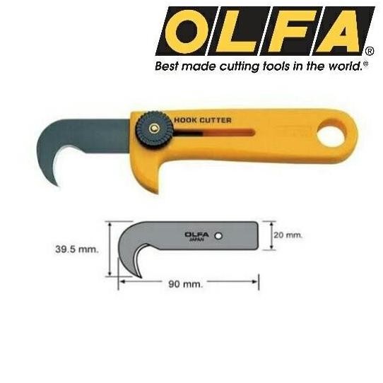 

Promo! Pisau Sabit Hook Cutter Olfa Hok-1 Heavy Duty