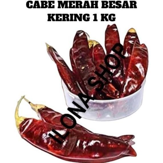 

Diskon! Cabai Merah Besar Kering 1Kg - Cabe Lombok Kering Super Pedas Premium
