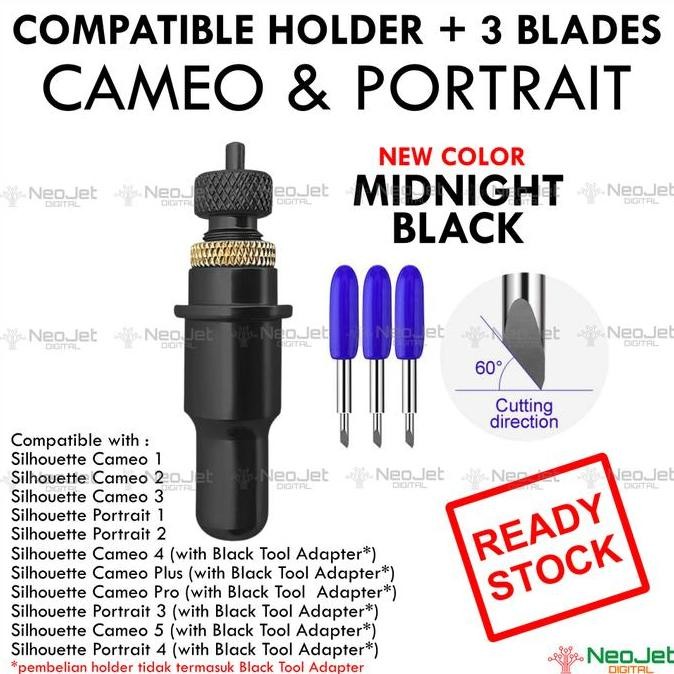 

Promo! Holder + Pisau Murah Mesin Cutting Sticker Cameo Portrait Compatible