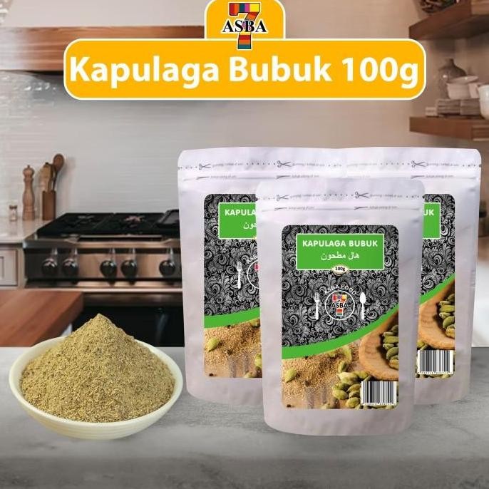 

Diskon! Asba Kapulaga Bubuk 100Gram Rempah Herbal Premium