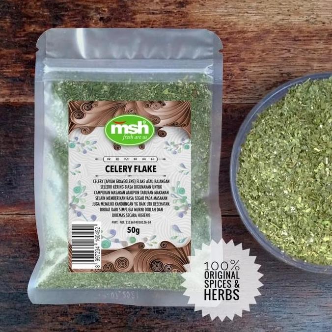 

Diskon! Celery Flake Kering Rempah Daun Seledri Kering Premium Import