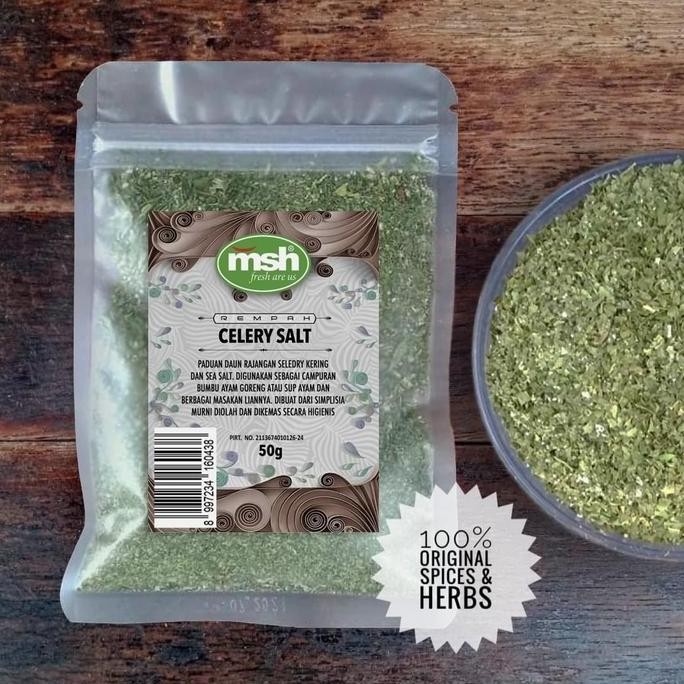 

Diskon! Celery Salt / Garam Seledri / Bumbu Masakan Western 100Gr