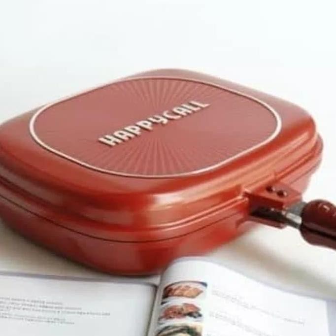 WAJAN / PANCI HAPPY CALL DOUBLE PAN BESAR 32cm TK