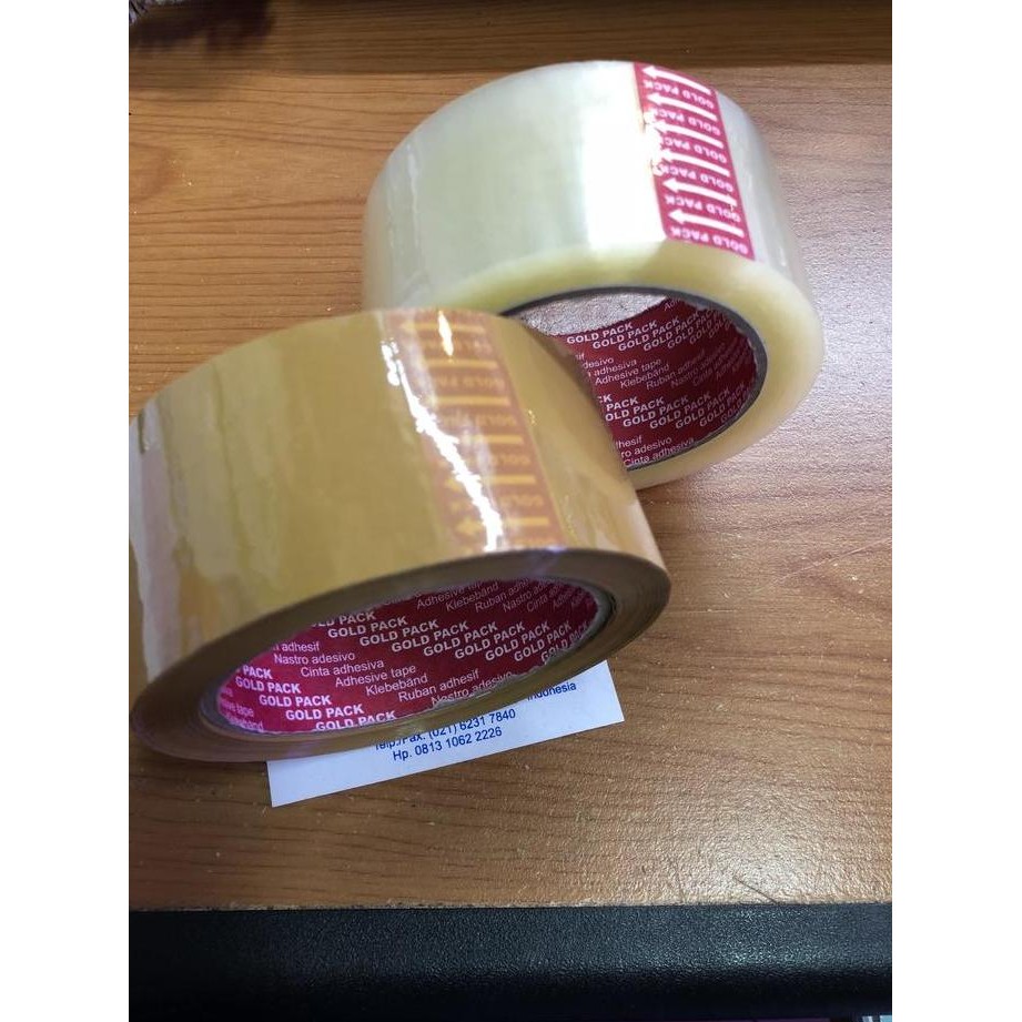 

Baru (1) Lakban gold pack coklat / bening 2 inch wib030 Segera Dapatkan