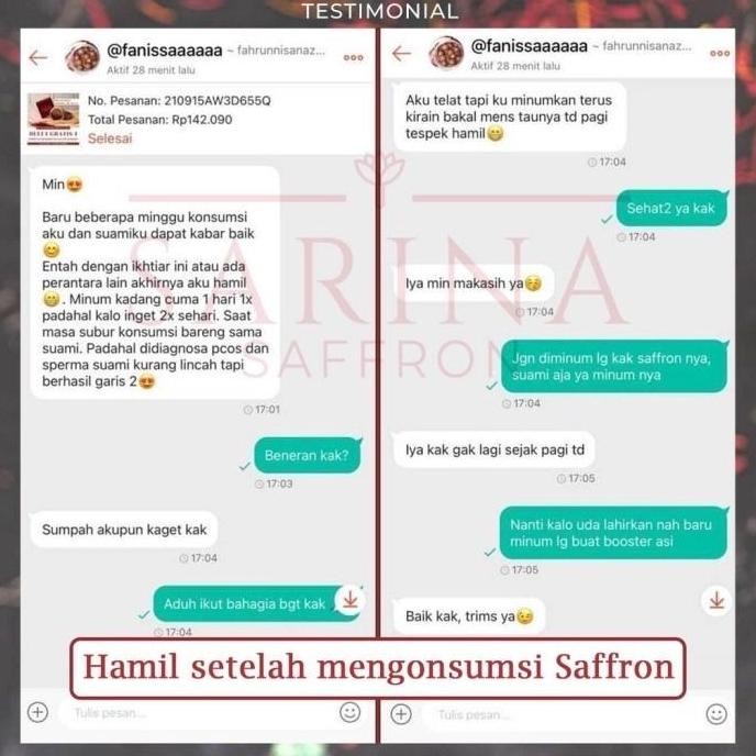 

Diskon! Safron Super Negin 100% Original Premium Saffron 1Gram
