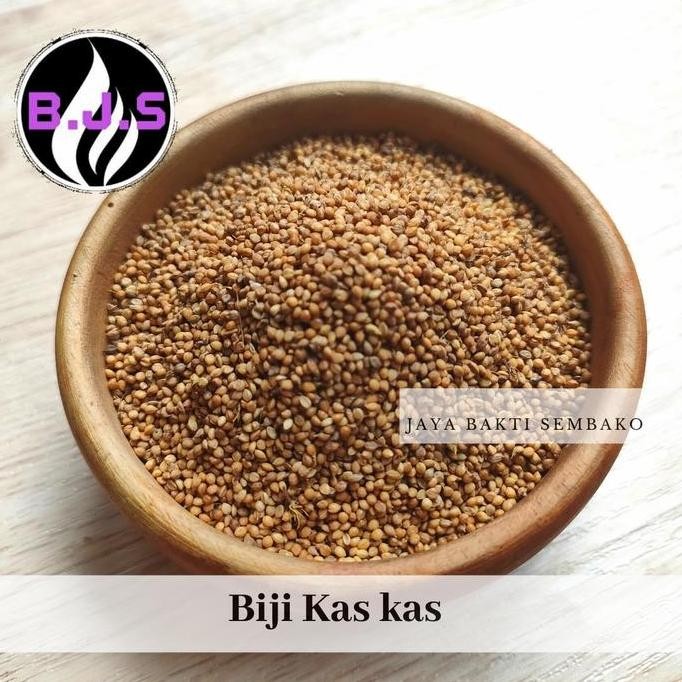 

Diskon! Kas-Kas 500Gr Kaskas Poppy Seed Murni Biji Khas Roti & Masakan India