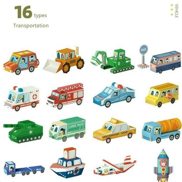 TERBARU 3D MODEL DIY PAPER ORIGAMI CRAFT KIT / KERAJINAN ORIGAMI TERMURAH