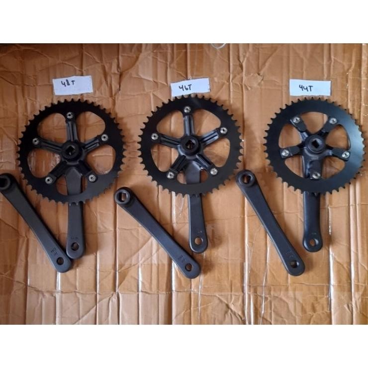 Crankset Kotak Chainring 44T 46T 48T