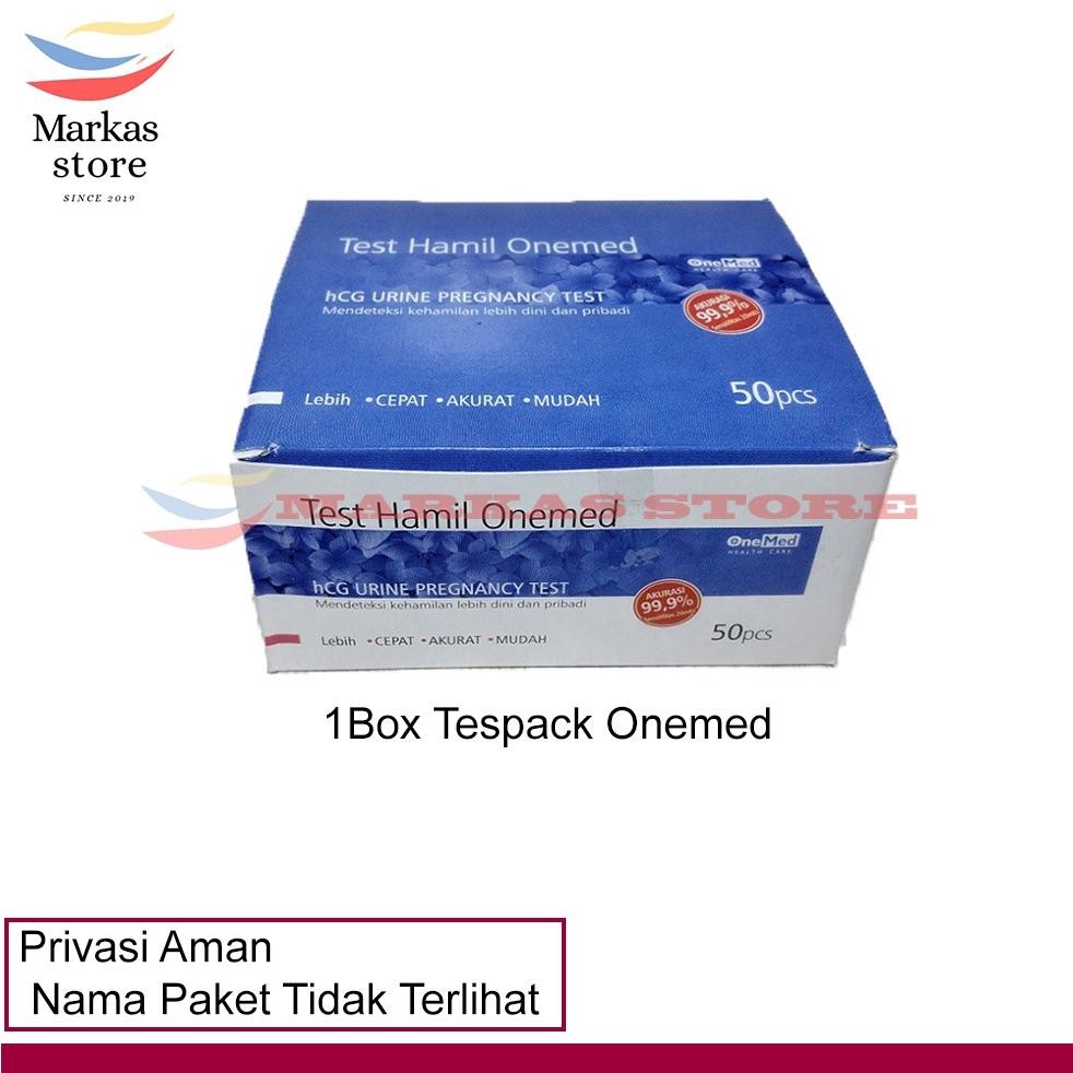 [COD] Tes Hamil ONEMED 1 Box  / Test Pack / Alat Tes Kehamilan OneMed 1 Pack aSt
