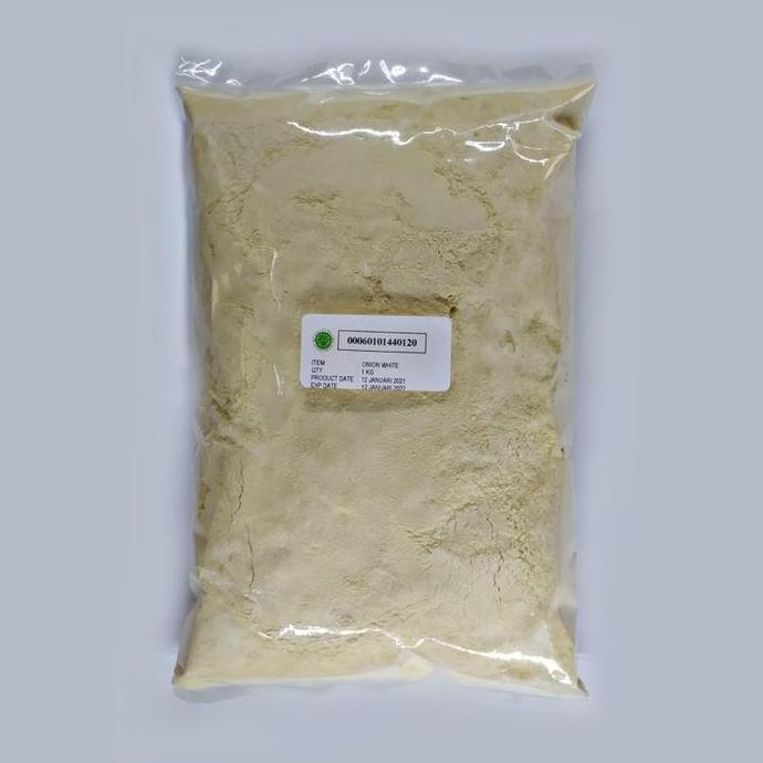

Diskon! Bawang Bombay Bubuk Putih 1Kg / Onion White Powder 100% Pure