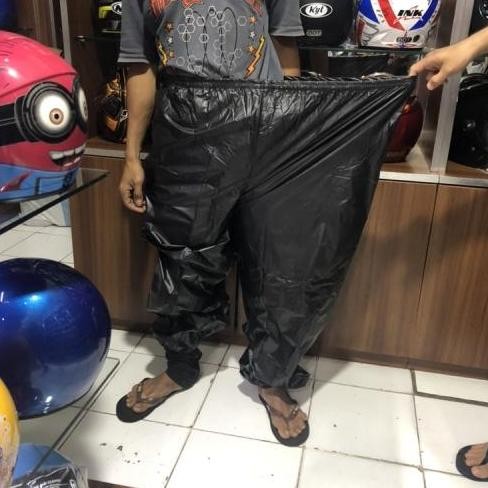 ORI - CELANA JAS HUJAN RUBBER JUMBO 6XL - 10XL KARET TEBAL AXIO ASV ROSIDA ORI