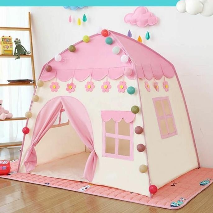 Tenda Mainan Anak | Tenda Portable Kemah Anak | Tenda Anak Outdoor Princess
