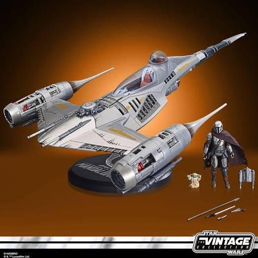 Star Wars TVC Mandalorian N-1 Starfighter Vintage Collection N1 Figure