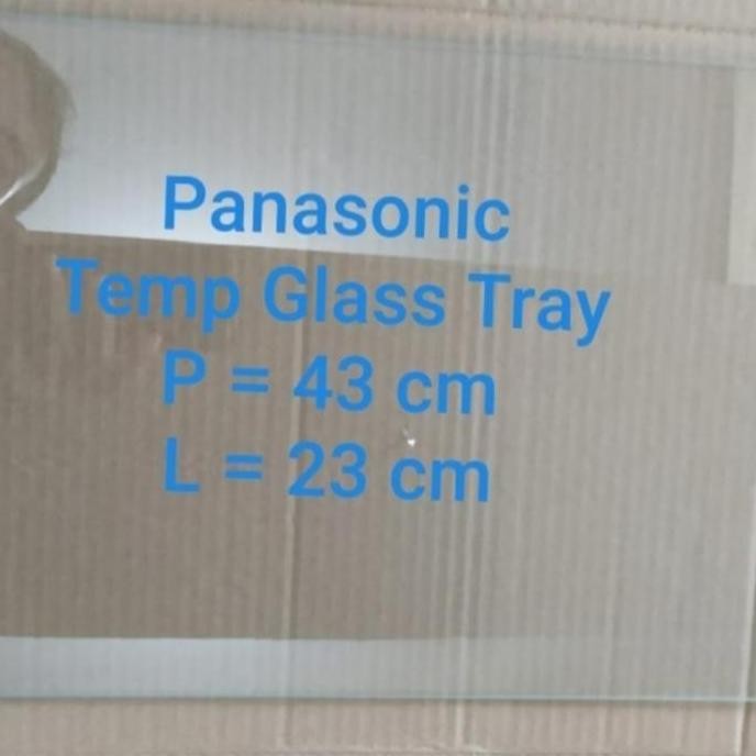 RAK tutup box sayur kulkas panasonic vegerator tempered glass