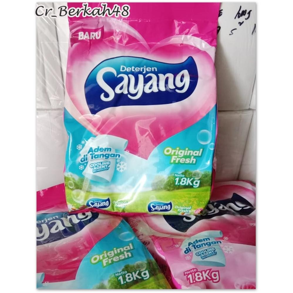 Termurah Deterjen Sayang 1 8 Kg Promo/Deterjen Bubuk 1 8 Kg/Sayang Deterjen 1.8Kg