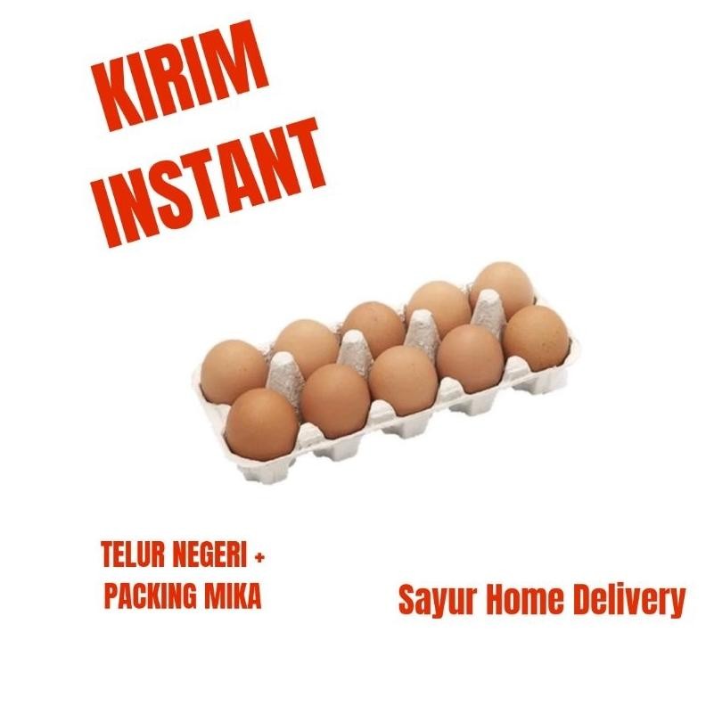 

SayurHD Telur Ayam Negeri 10 Butir Telur Telor Segar (Packing Dijamin Aman) aSt