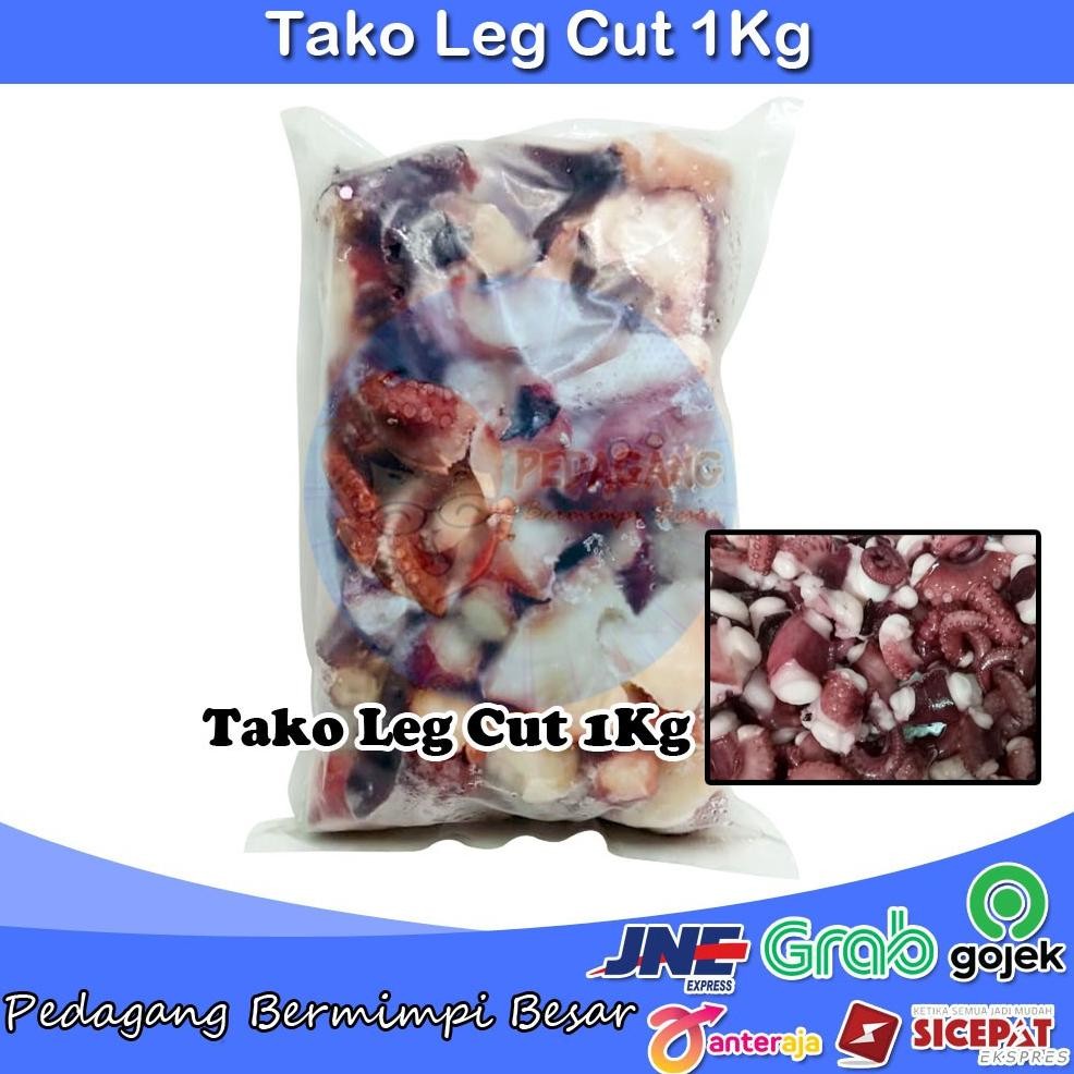 

Tako Leg Cut 1Kg | Kaki Gurita Potong 1Kg | Tako Sushi Beku aSt