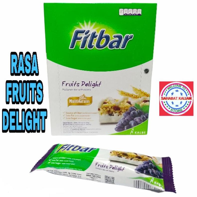

FITBAR FRUITS MULTIGRAIN 20gr 1 BOX ISI 12 PCS aSt
