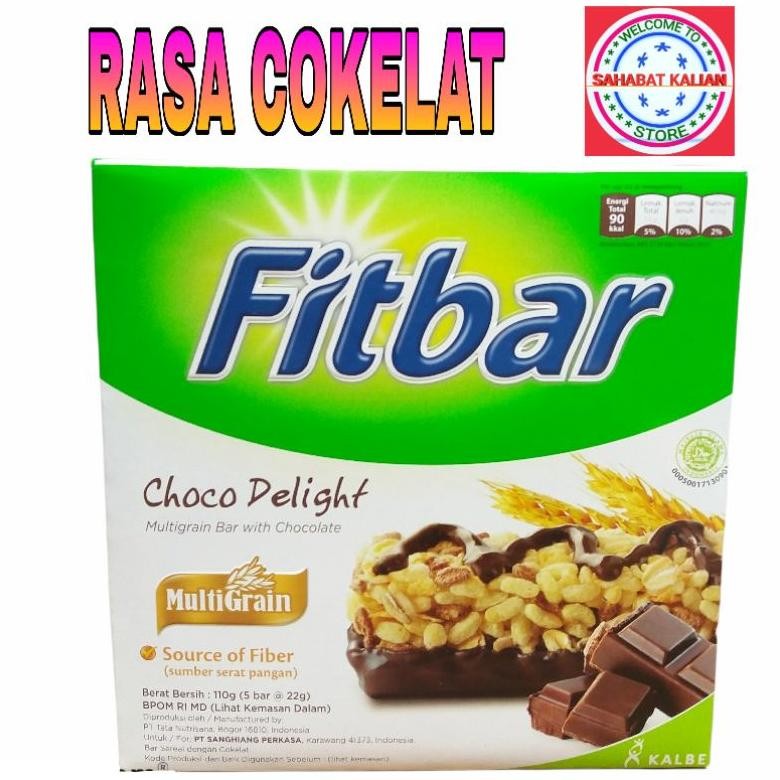 

FITBAR COKLAT 20gr 1 BOX ISI 5 PCS aSt