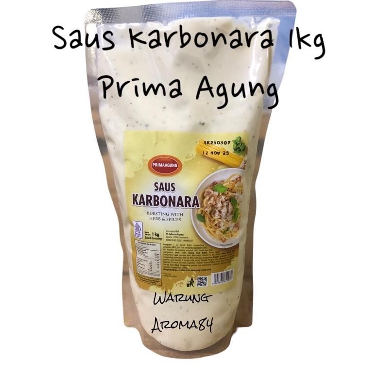 

Saus Karbonara 1 kg Prima Agung aSt