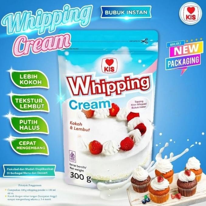 

Kis Whipping Cream 300gr aSt