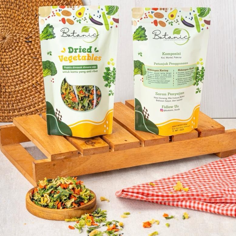 

Botanic Dried Vegetables / Sayuran Kering - Mix Veggie (100gr) aSt