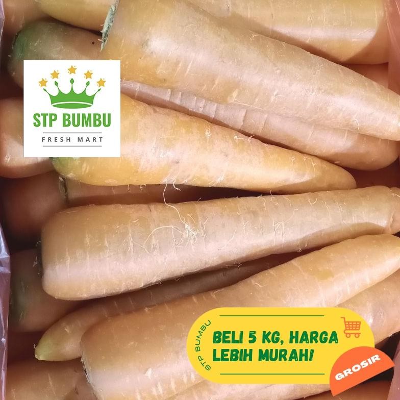 

Wortel Import Brastagi Fresh 1kg / Wortel Impor Berastagi Segar aSt