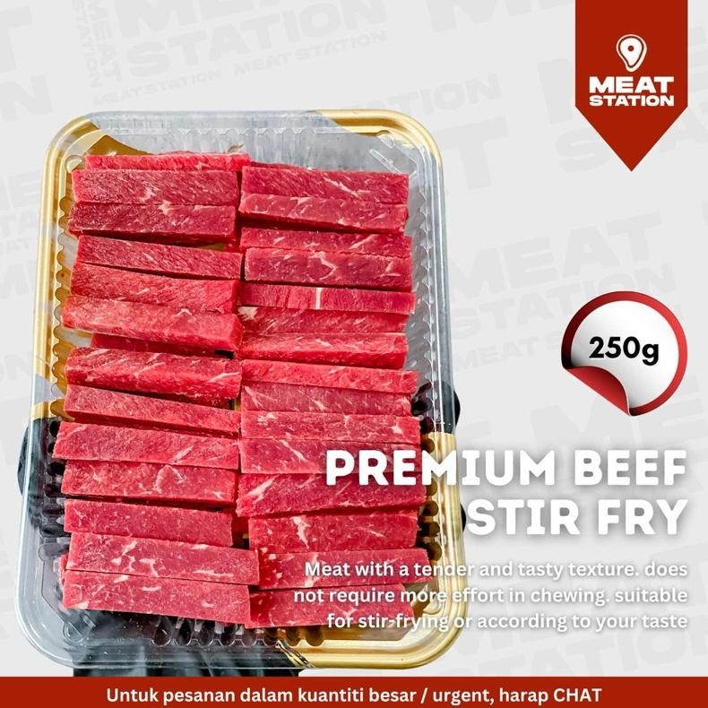 

Beef Stir Fry / Daging Sapi Untuk Tumis / Cepat Matang & Empuk aSt