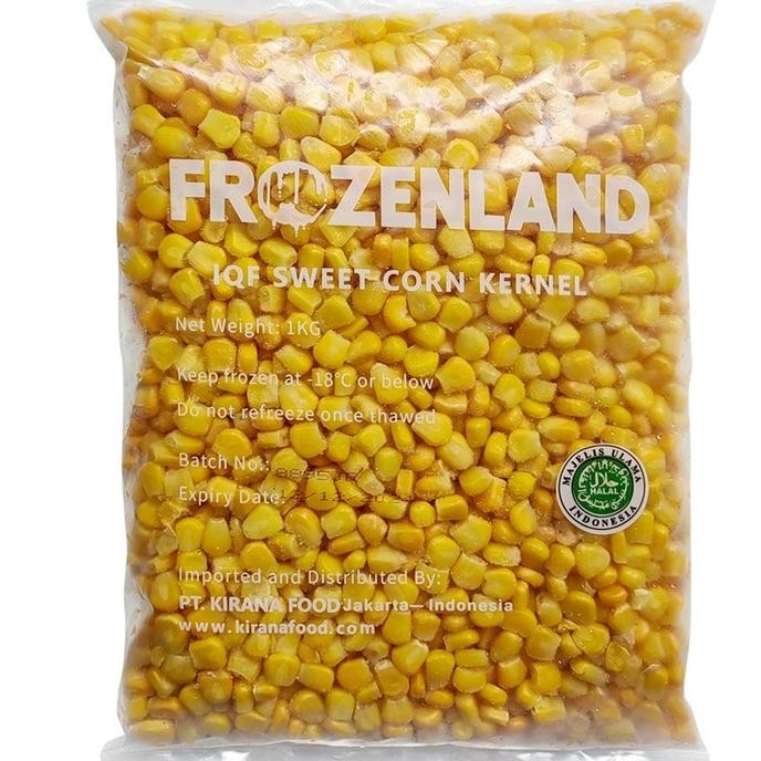 

Jagung Manis 1 kg Frozenland Sweet Corn Kernel aSt