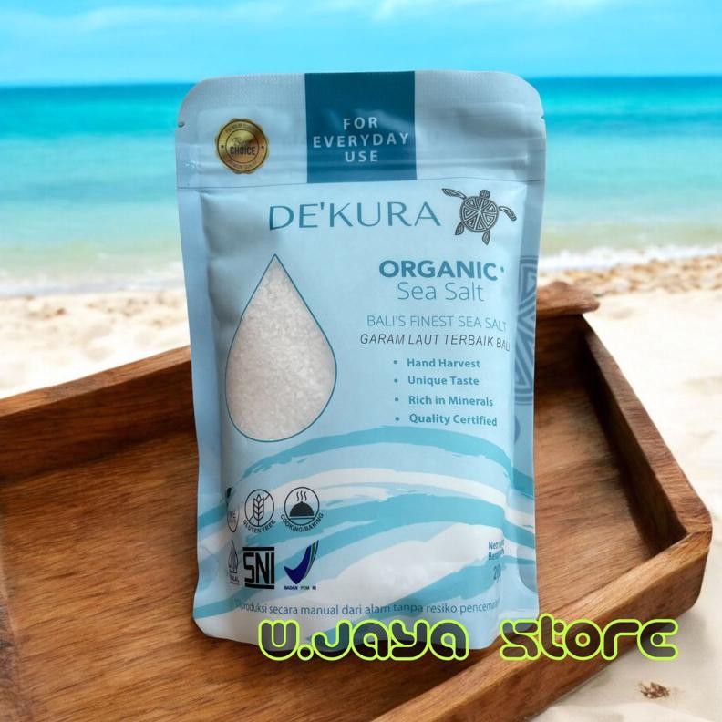 

Dekura Organic Sea Salt Balis Finest Sea Salt 200G / 1KG aSt