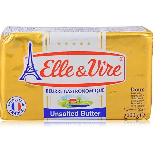 

Elle & Vire 200gr | Elle Vire Butter Premium Salted & Unsalted aSt