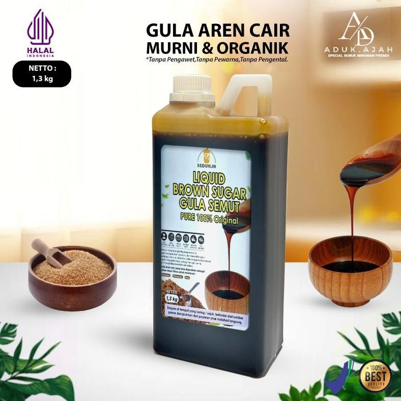 

GULA AREN CAIR - JIREGEN 1.3 KG PREMIUM aSt
