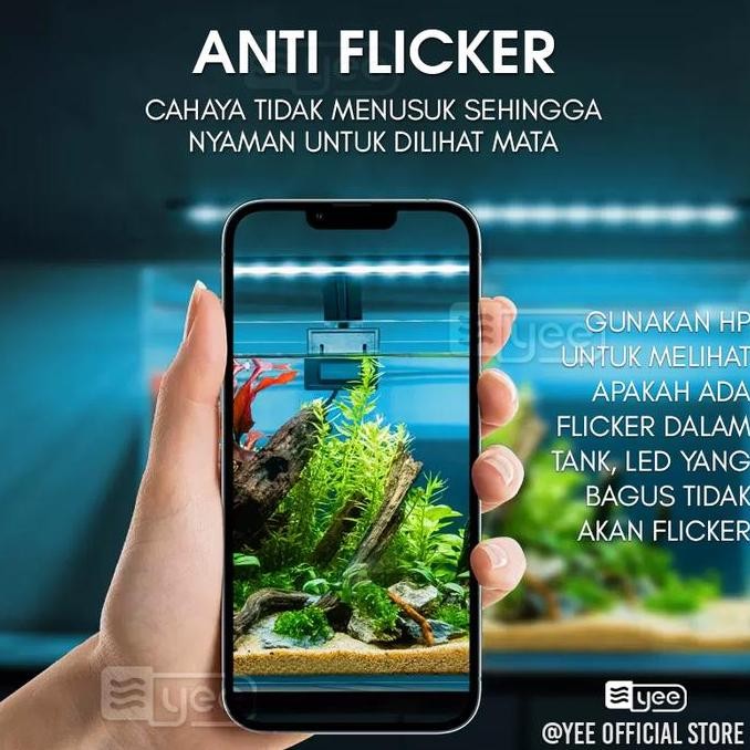 Lampu Aquarium Led/ Lampu Led Aquarium / Lampu Aquarium Jepit / Lampu Aquascape MS