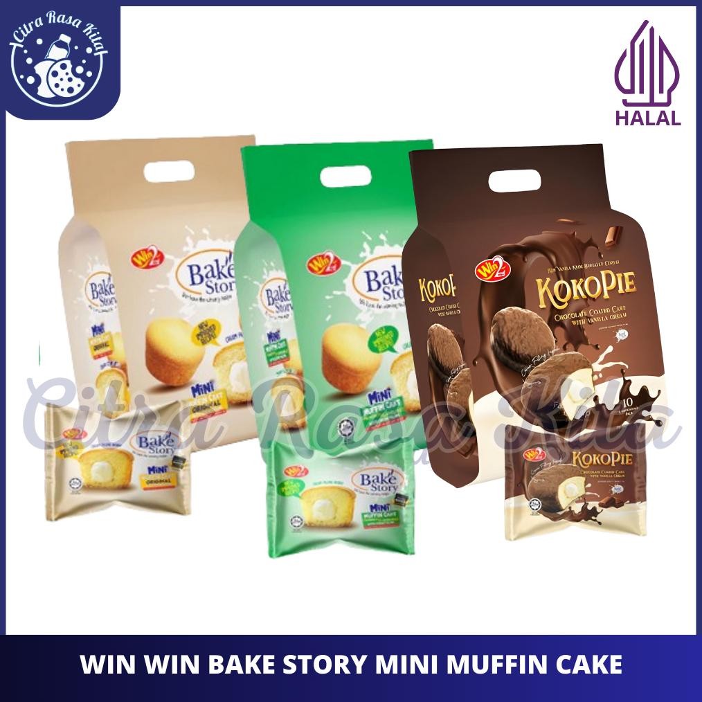 

Win2 Bake Story Mini Muffin Cake / Pie Malaysia Cup Cake Mini 200gr aSt