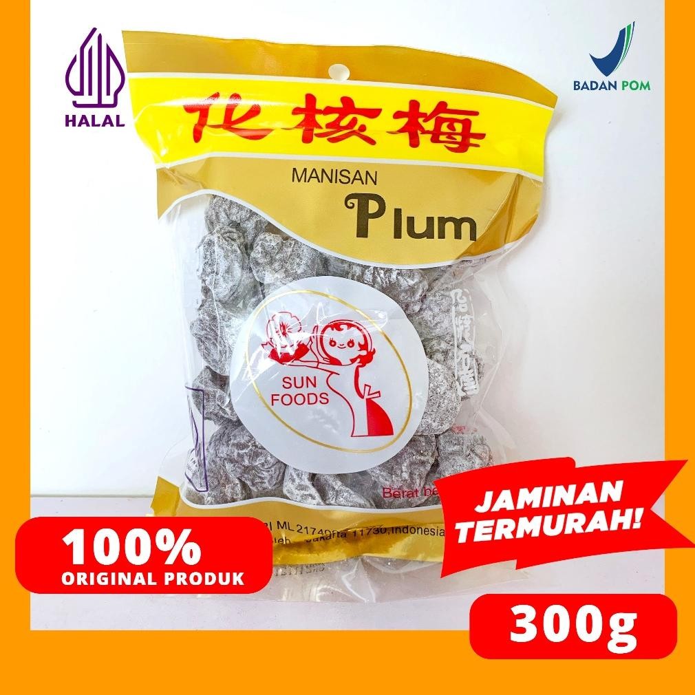 

MANISAN PLUM TANPA BIJI KIAMBOI 300 G aSt
