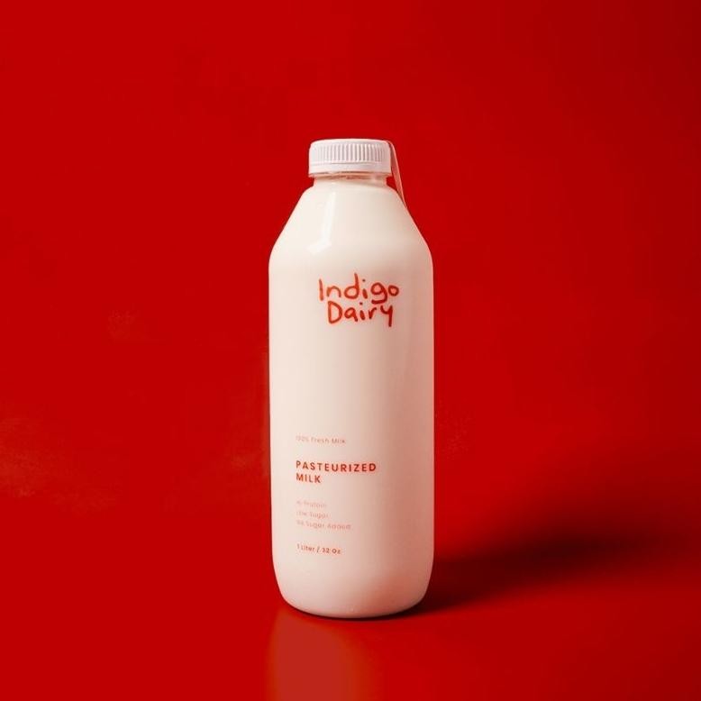 

(READY STOCK) Susu Murni Pasteurisasi Indigo Dairy | Fresh Milk 1 Liter/ 1000ml | Pasteurized Milk | High Protein Low Sugar| Aman untuk bumil busui dan anak aSt