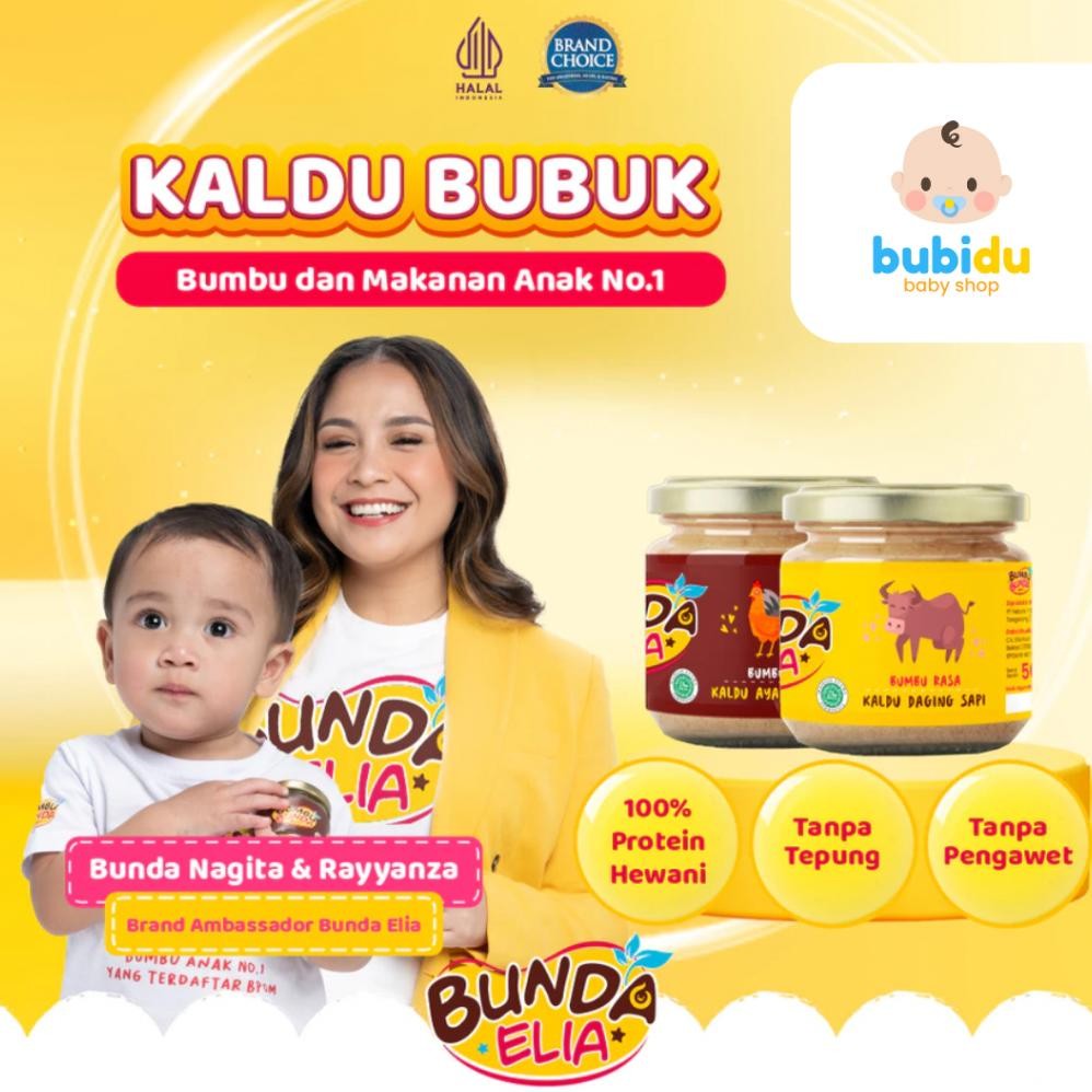 

BUMBU BUNDA BY ELIA Kaldu Mpasi | Bubuk Ayam Sapi Mpasi Bayi BB Booster Non Msg Lengkap aSt