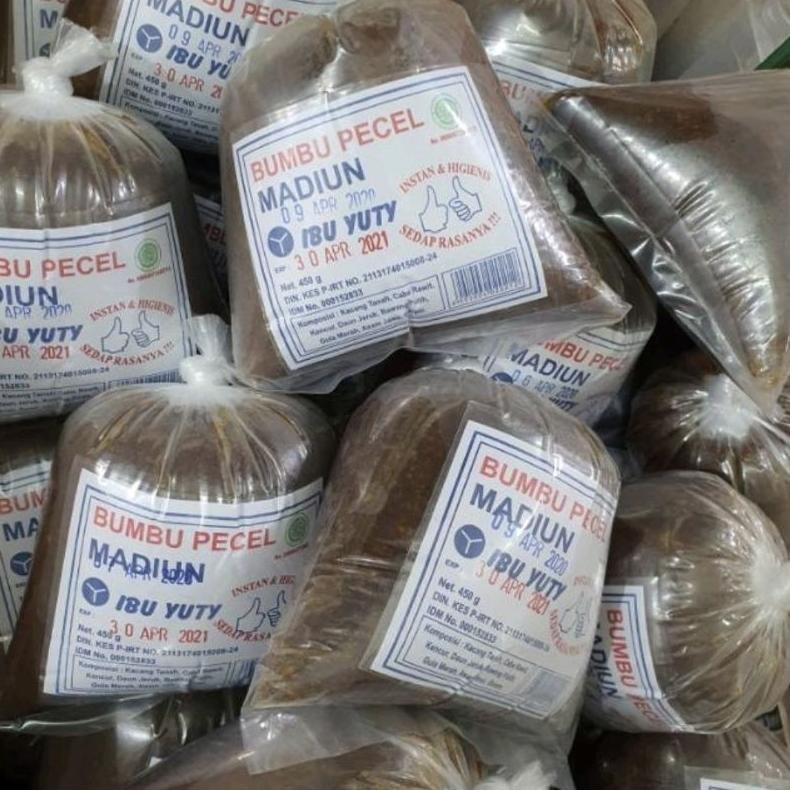 

bumbu pecel madiun ibu yuty 450gr aSt