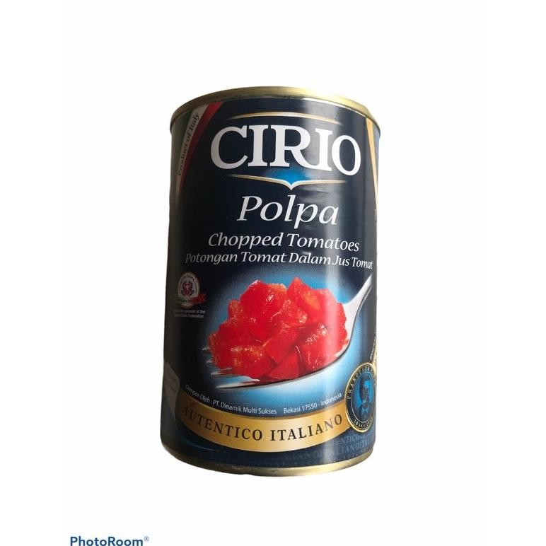 

Cirio Polpa Chopped Tomatoes 400g aSt