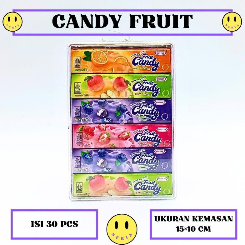 

SWEET ME PERMEN LUNAK MIX FRUIT BOX/FRUIT CANDY ISI 30 PCS aSt