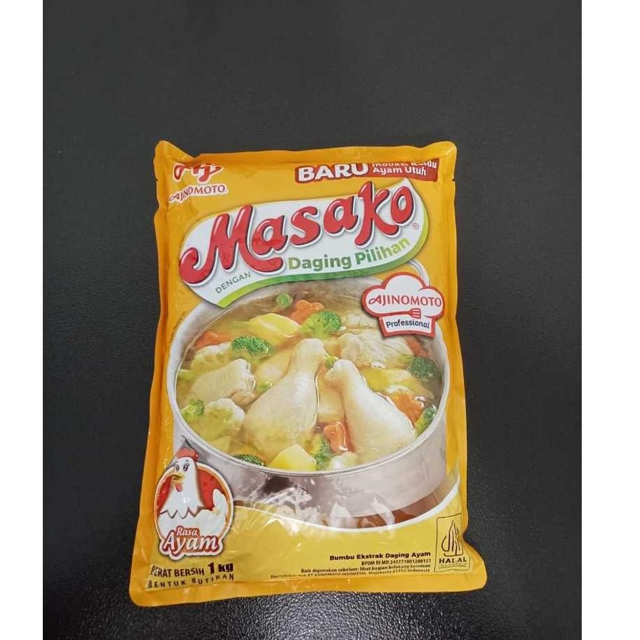 

Masako Bumbu Kaldu Ayam dan Sapi Penyedap Rasa 1 Kg aSt