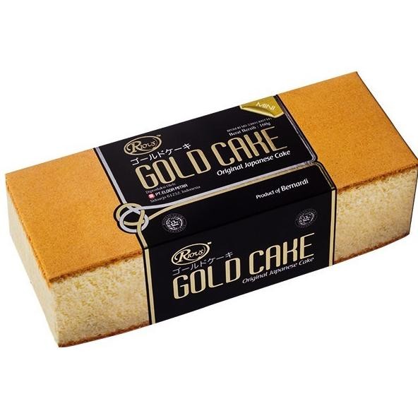 

RIOUS GOLD CAKE ORIGINAL MINI 190GR ISI 9 SLICE KEIK ALA JEPANG ORI aSt