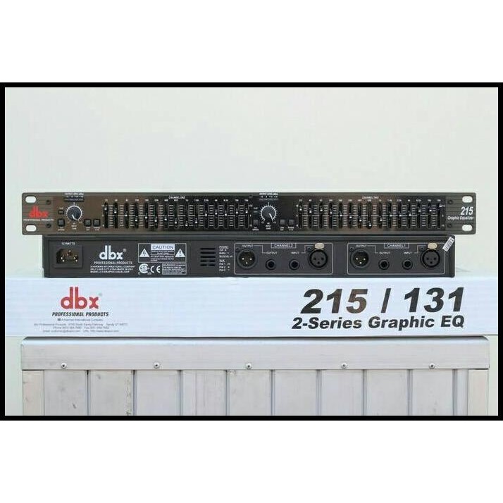 EQUALIZER DBX-215 EQUALIZER DBX 215 EKUALISER DBX-215 EKUALISER DBX215