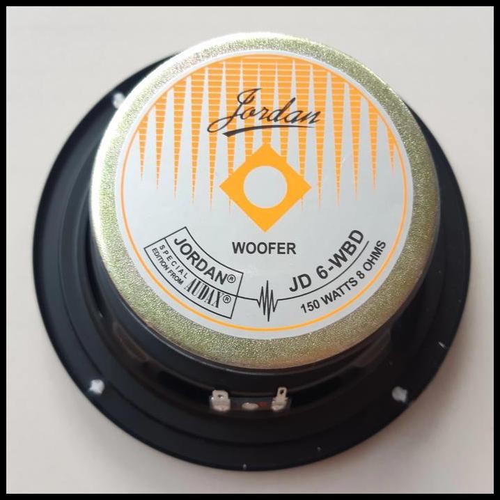 Original AUDAX SPEAKER 6 INCH WOOFER AUDAX JORDAN JD 6 WBD 150watt ORI