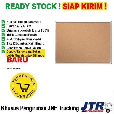 

NEW Papan Pin Board / Soft Board SAKANA Polos 40x60