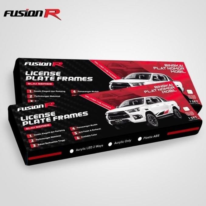 Sale Plat Nomor Mobil Lampu Led / Plat Mobil Premium / Plat Mobil Acrylic
